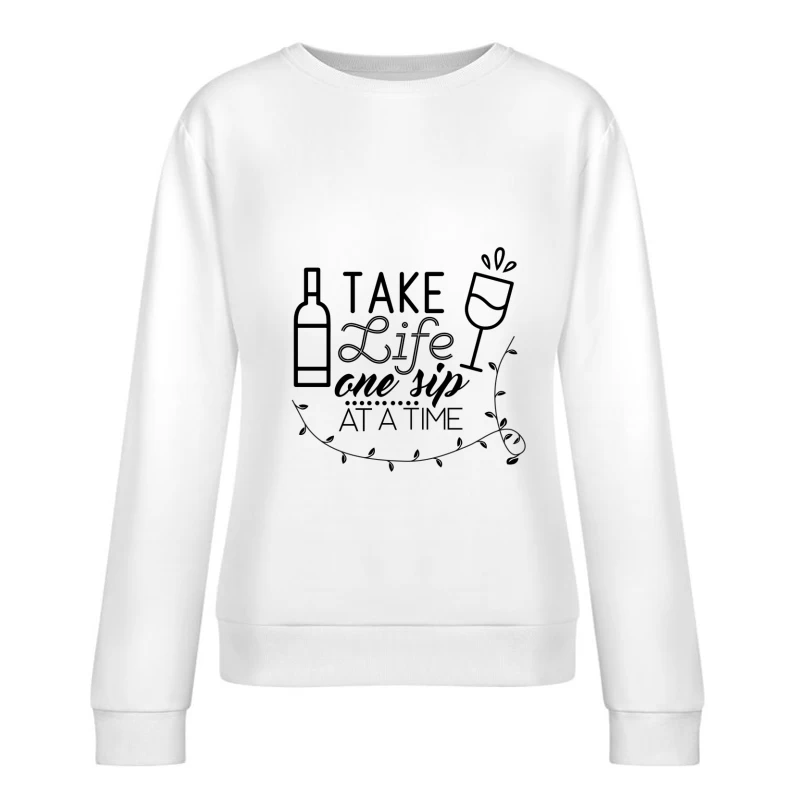 Ligne abstraite en spirale Femme Sweat-shirt à enfiler