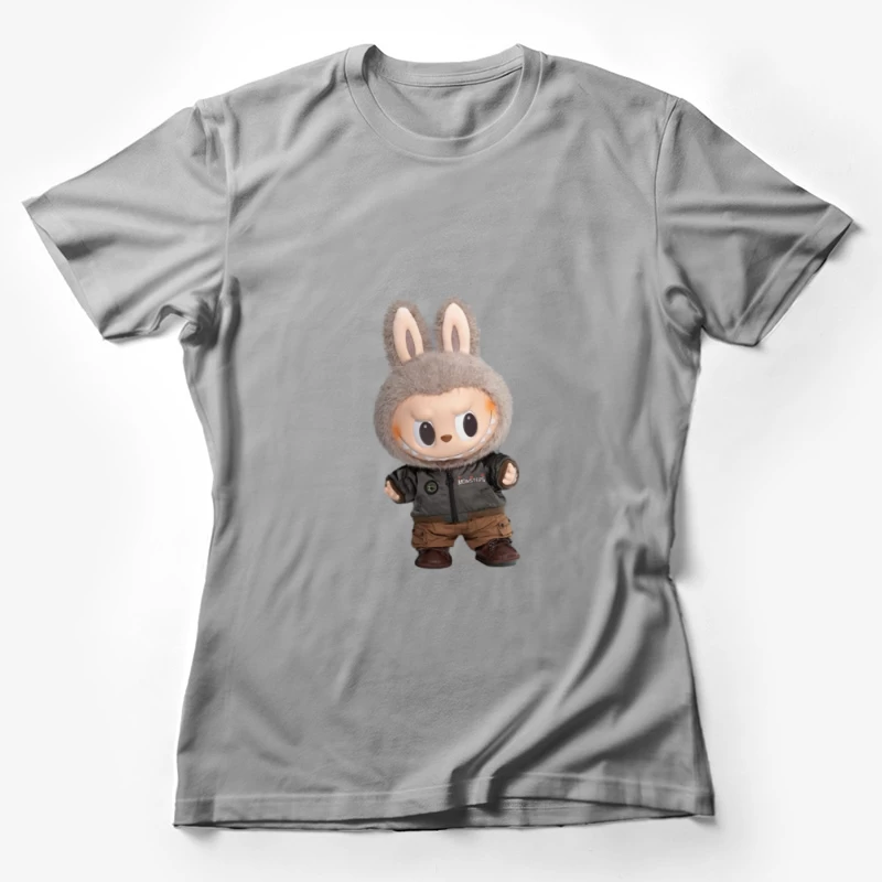 Kuscheltiertier mit Hasenkostüm Damen T-Shirt