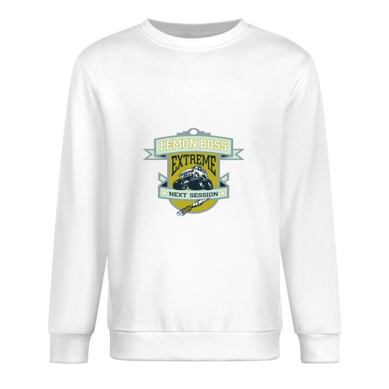Session Extrême Lemon Boss Homme Sweat-shirt à enfiler