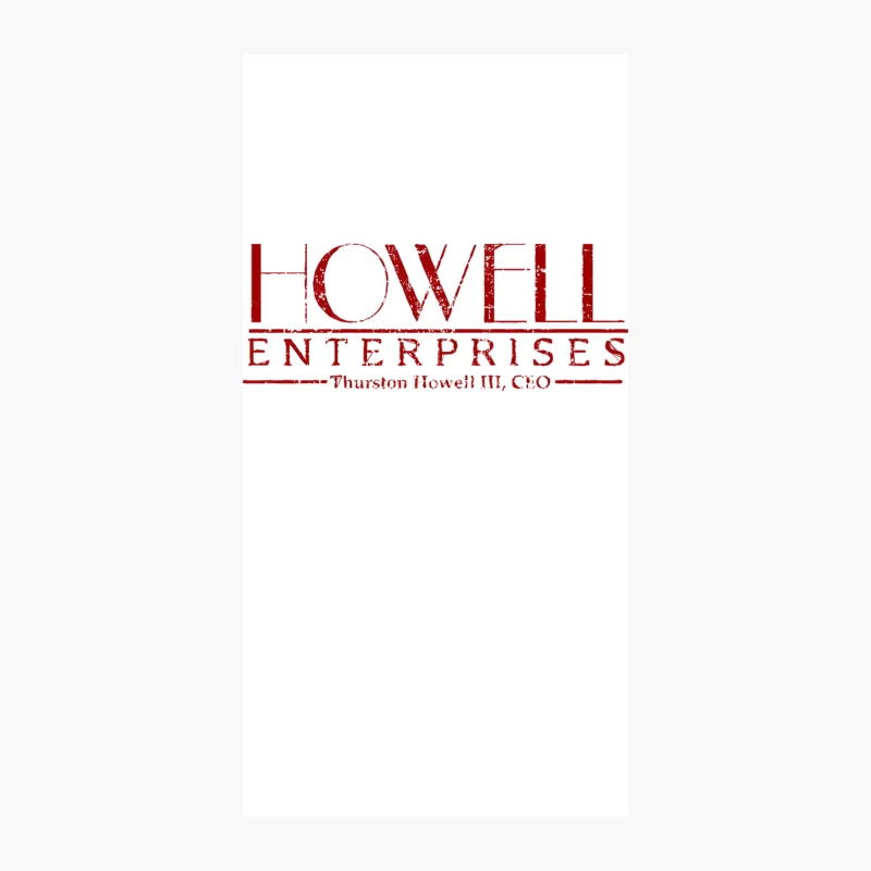 Howell Enterprises, distressed iPhone Case