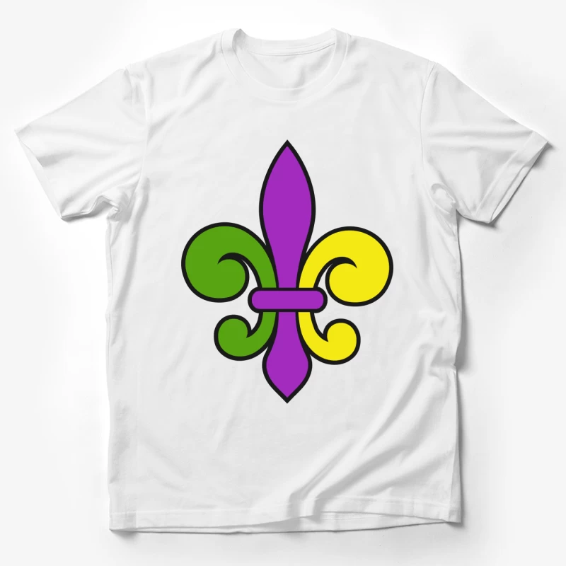Fleur-de-Lis Multicolore Homme T-Shirt
