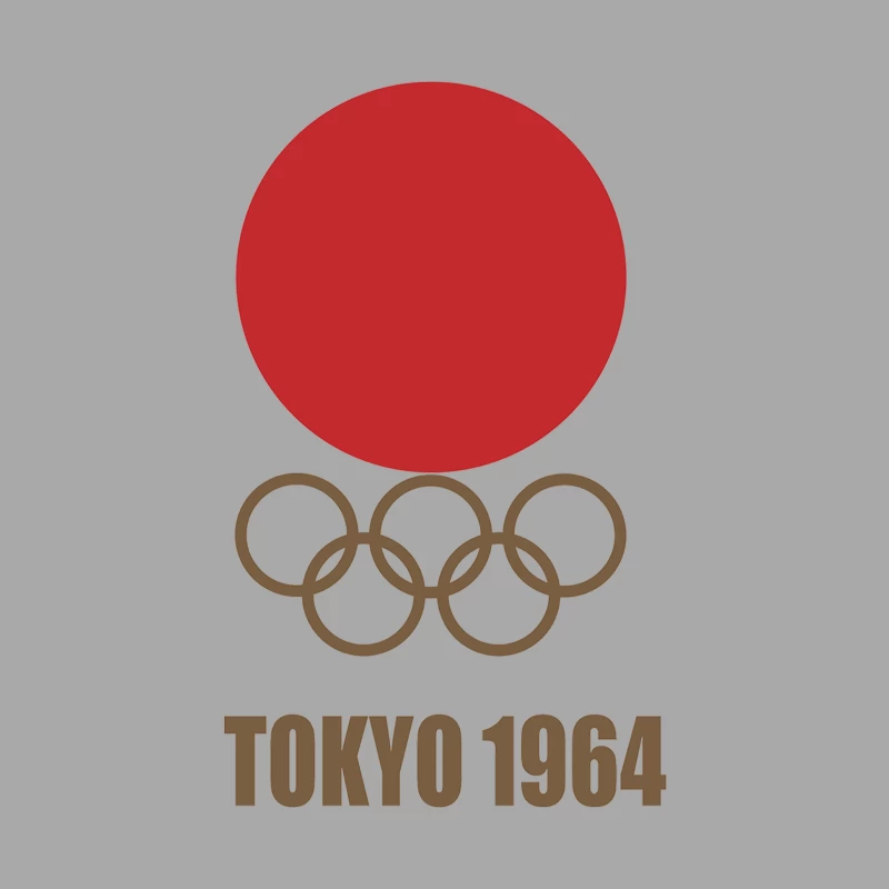 RETRO TOKYO 1964 OLYMPIC GAMES Female Pullover Hoodie