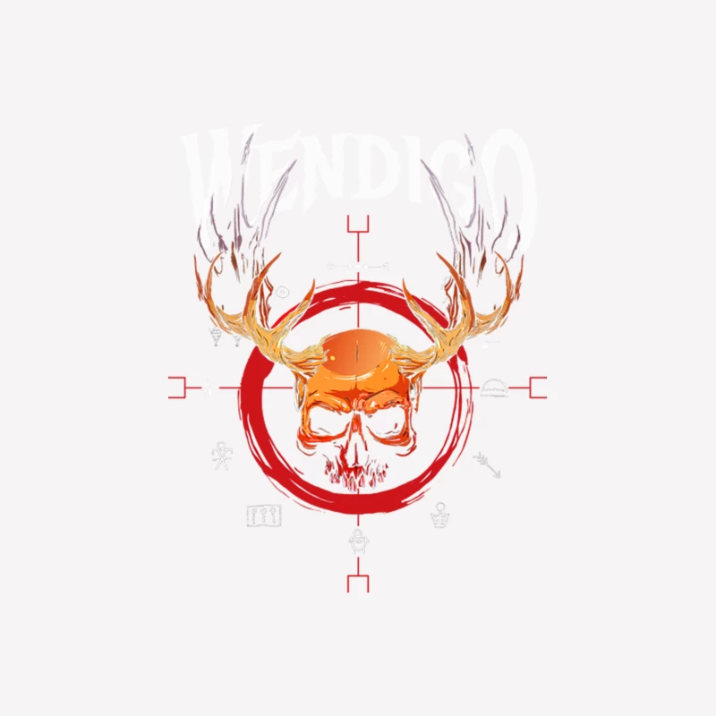 Wendigo Totem aka Windigo Female T-Shirt