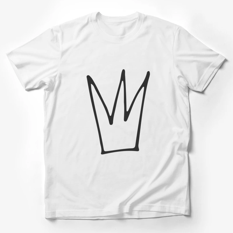 Couronne artistique minimaliste Homme T-Shirt