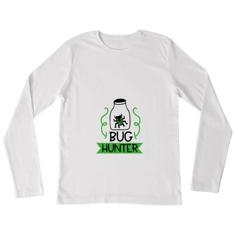 Design de Chasseur avec Flèche Femme Manches Longues T-Shirt