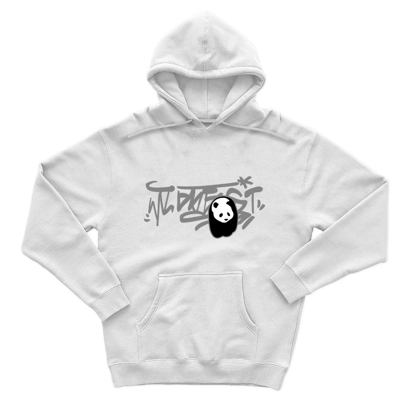 Graffiti-Panda-Design Herren Pullover Hoodie