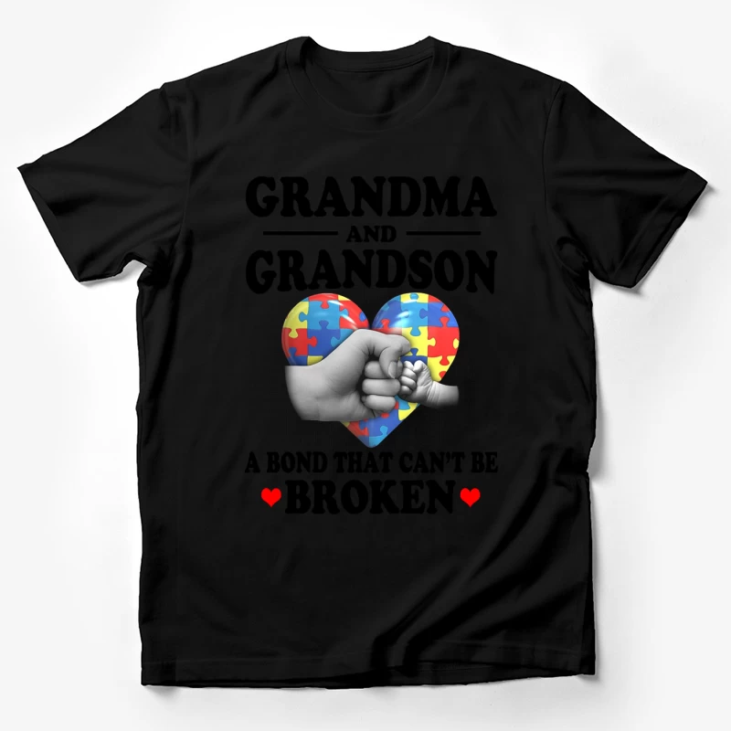 Amour et solidarité autistique Homme T-Shirt