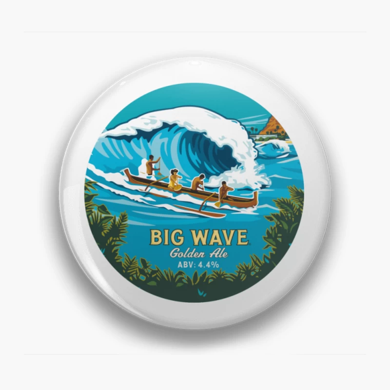 Kona Big Wave Pin