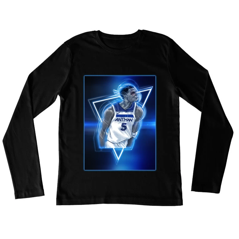 Minnesota Timberwolves - Anthony Edwards - ANT MAN Female Long Sleeve T-Shirt