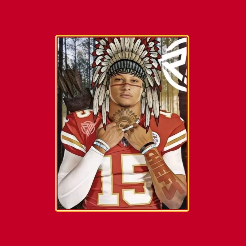 Football - Kansas City Chiefs - Patrick Mahomes - THE CHIEF CHIEF Mouse Pad