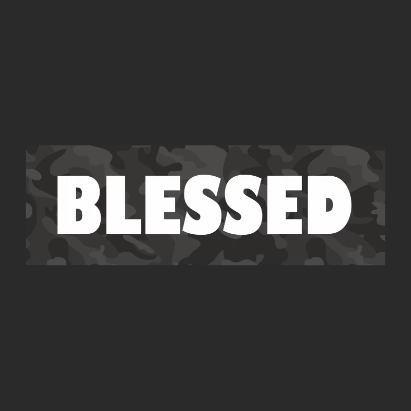 Blessed Camouflage Design Baseball Cap
