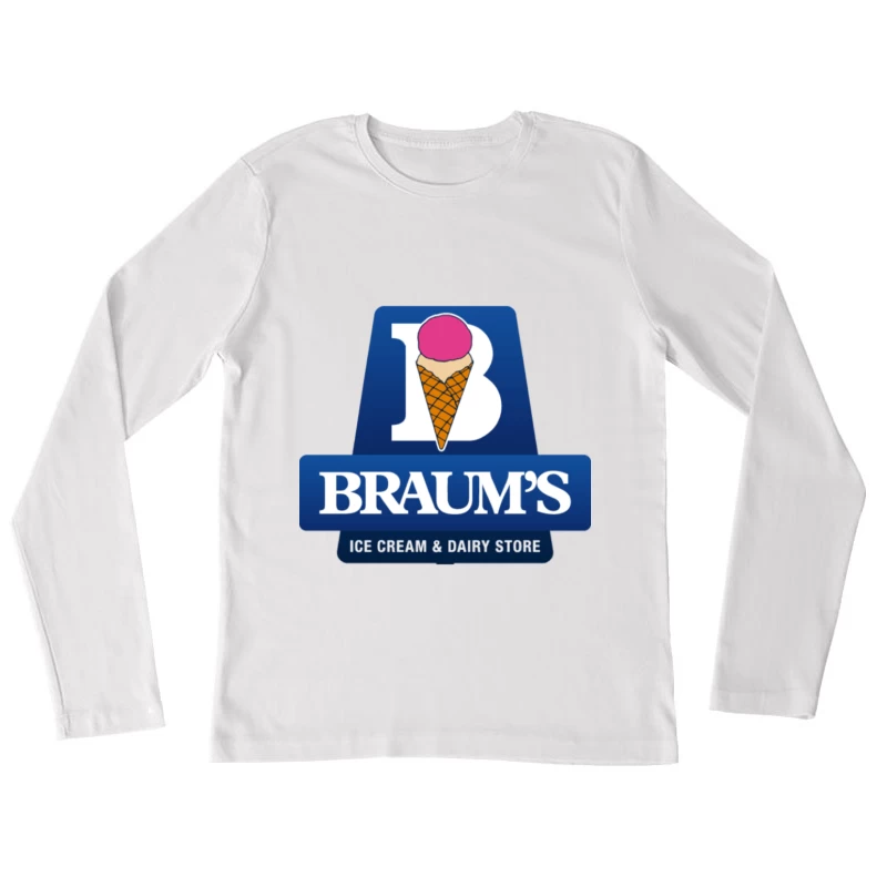 Braum's Retro Female Long Sleeve T-Shirt