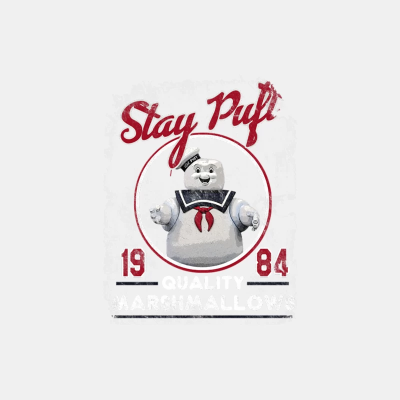 Stay Puft Marshmallows, distressed Male Tank Top
