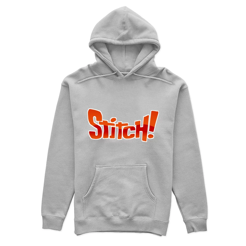 Stitch Logo from Lilo & Stitch Female Pullover Hoodie