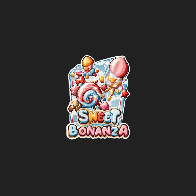 Sweet Bonanza Candy Game Logo Bucket Hat