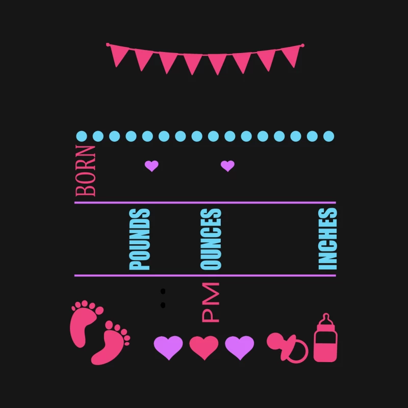 Design de naissance pour bébé Femme T-Shirt
