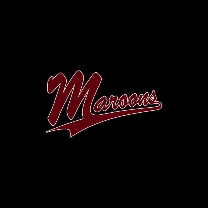 Pottsville Maroons 3 Desk Mat