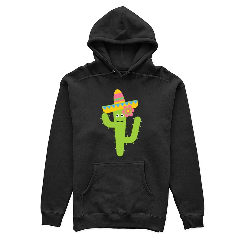 Cactus joyeux avec sombrero Femme Sweat à capuche