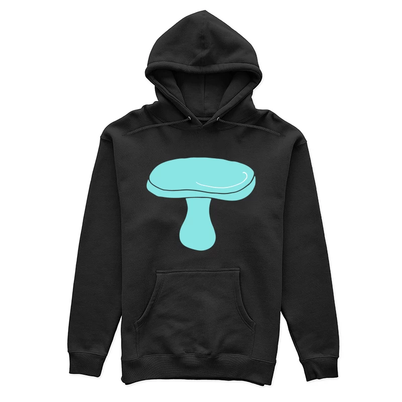 Chapeau de Champignon Cyan Femme Sweat à capuche