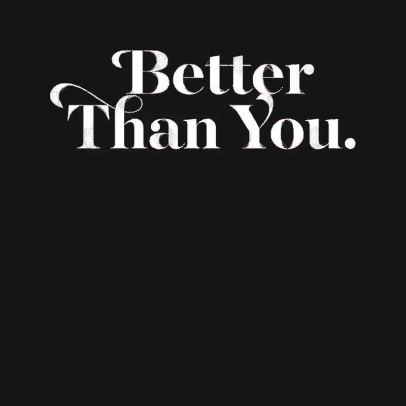 Better Than You  Self Love Typography Design Mouse Pad