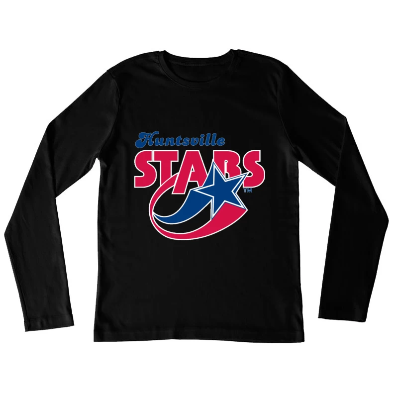 Huntsville Stars Logo Female Long Sleeve T-Shirt