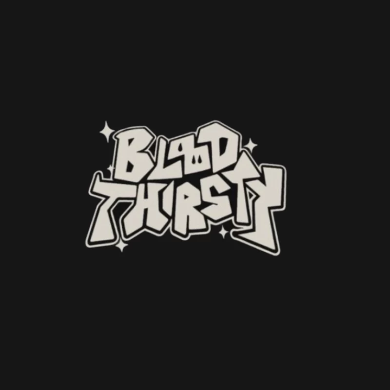Graffiti-Design: Blutrünstig Herren T-Shirt