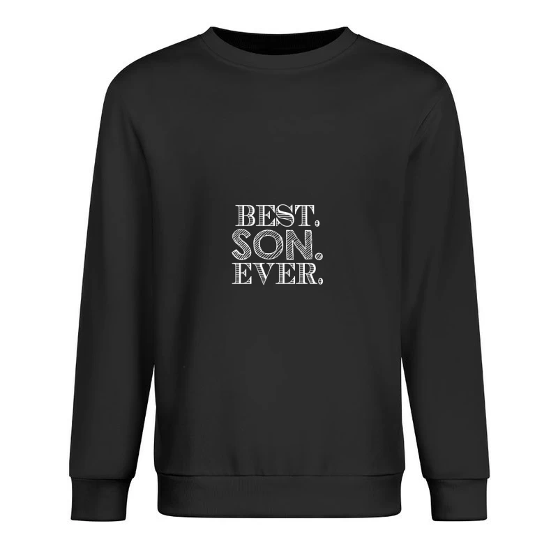 Design avec texte 'Best Son Ever' Homme Sweat-shirt à enfiler