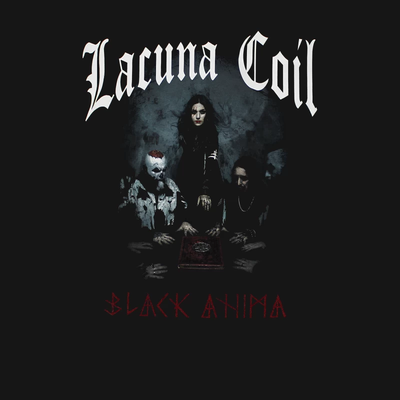 Lacuna Coil Black Anima Male T-Shirt