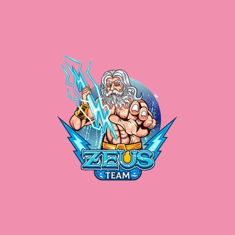 Team zeus logo Design Female T-Shirt