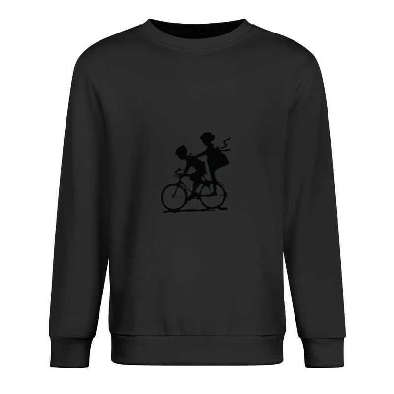 Balade en vélo illustrée Homme Sweat-shirt à enfiler