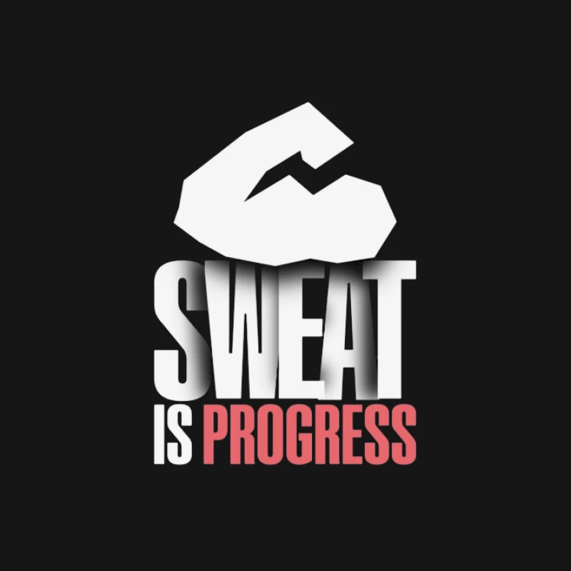 Motivationsposter für Fitness Herren Langarm T-Shirt
