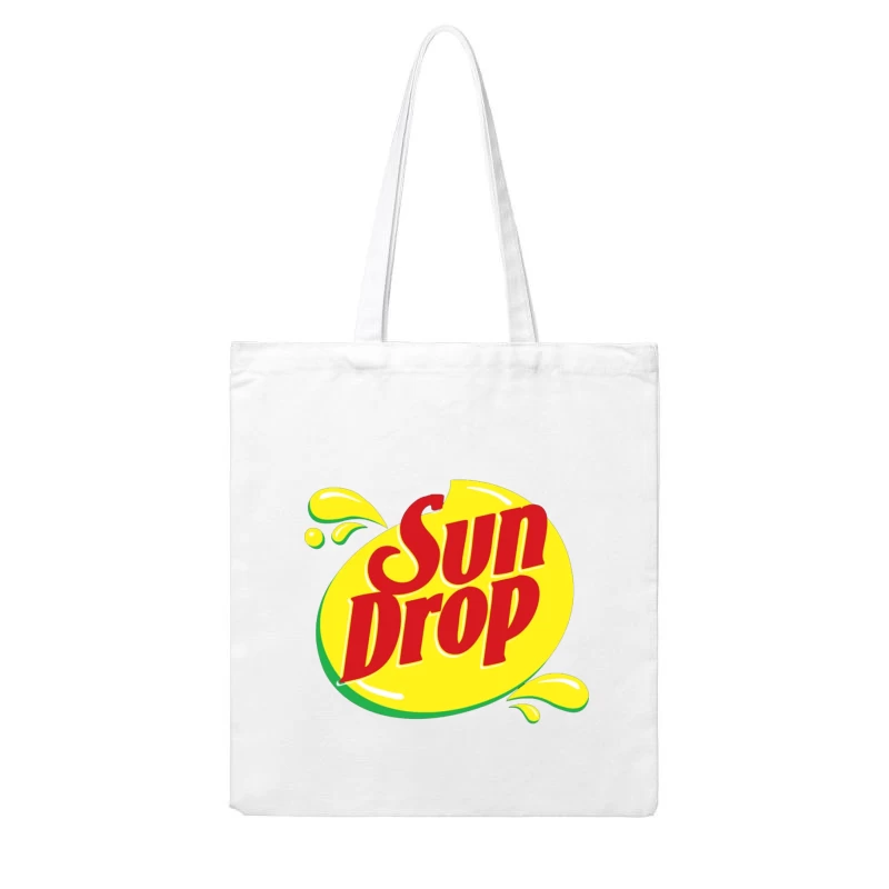 Sun Drop Soda Brand Vintage Logo Design Cotton Tote Bag