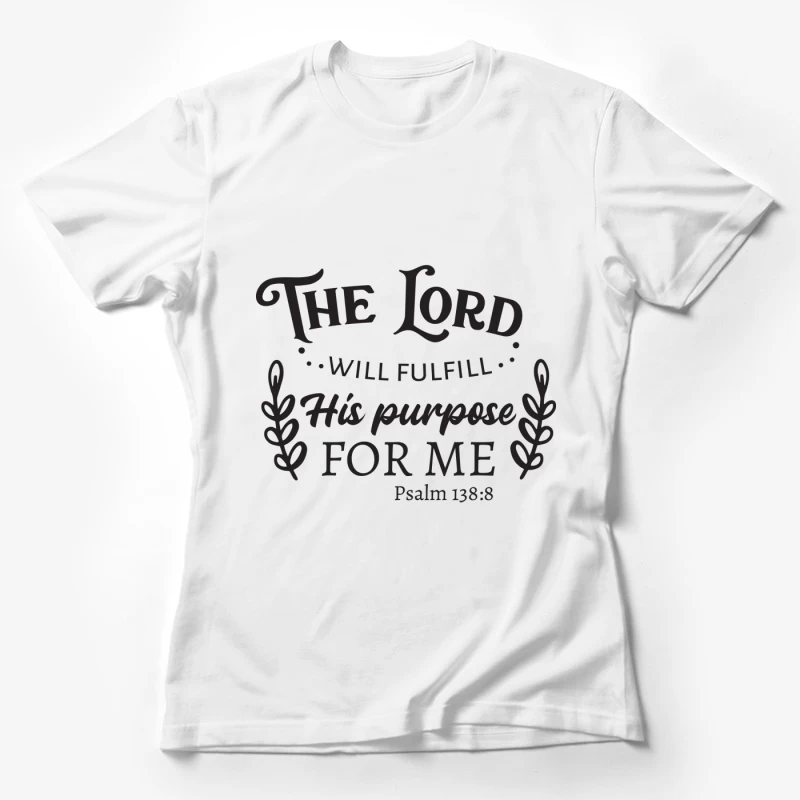 Citation inspirante de la Bible Femme T-Shirt