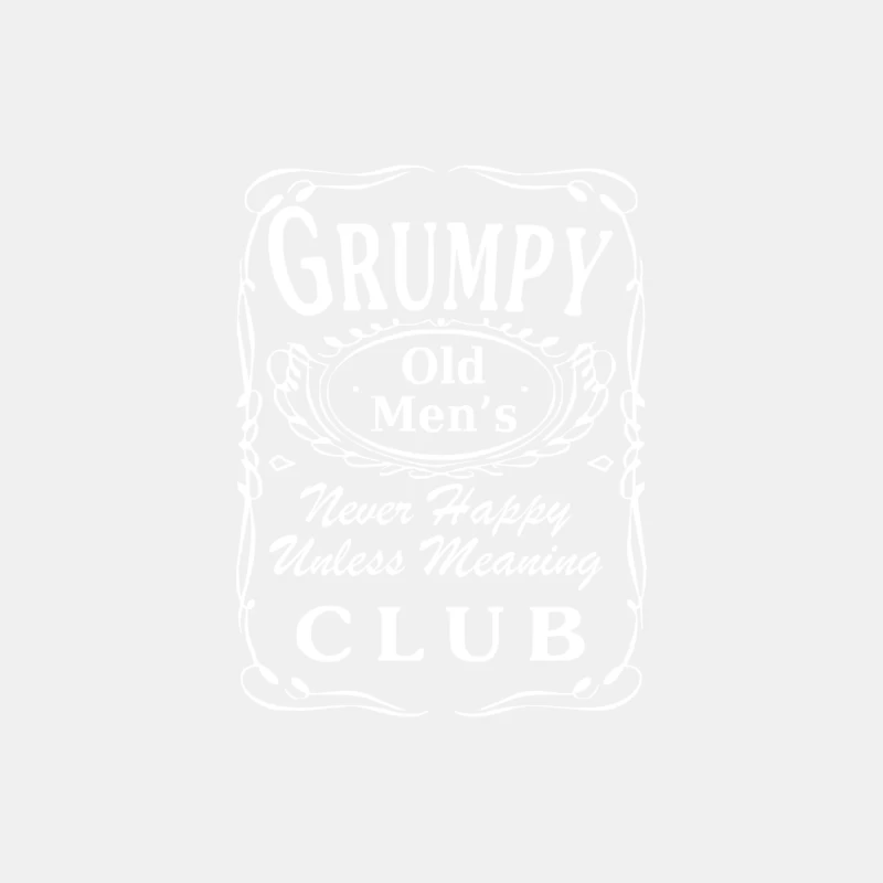 Grumpy Old Mens Male Tank Top