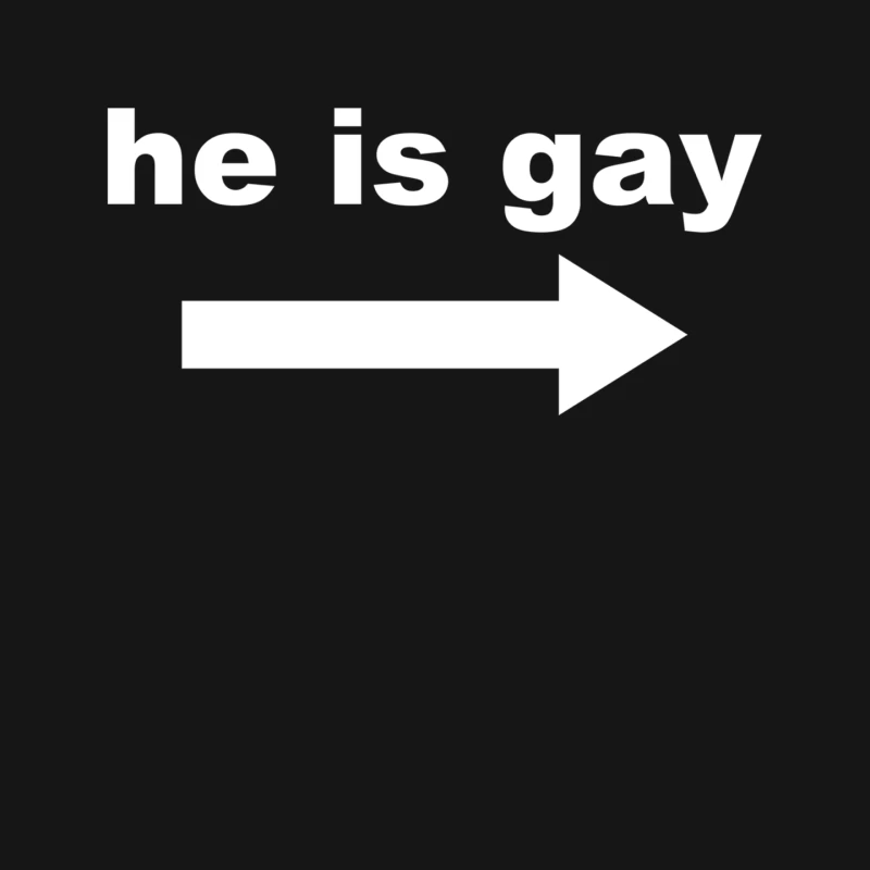 He Is Gay Funny Mouse Pad
