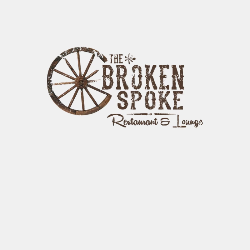 Broken Spoke Restaurant & Lounge, distressed Male Tank Top