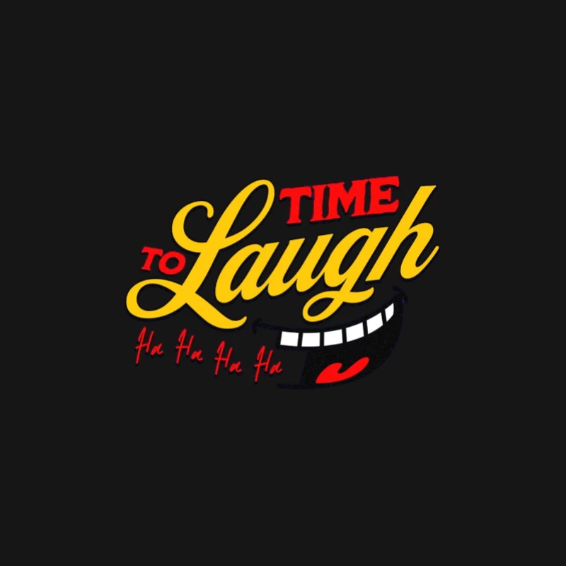 Zeit zu Lachen, lustiges Motiv Herren Langarm T-Shirt