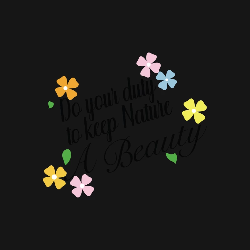 Préserver la Beauté de la Nature avec des Fleurs Colorées Femme T-Shirt