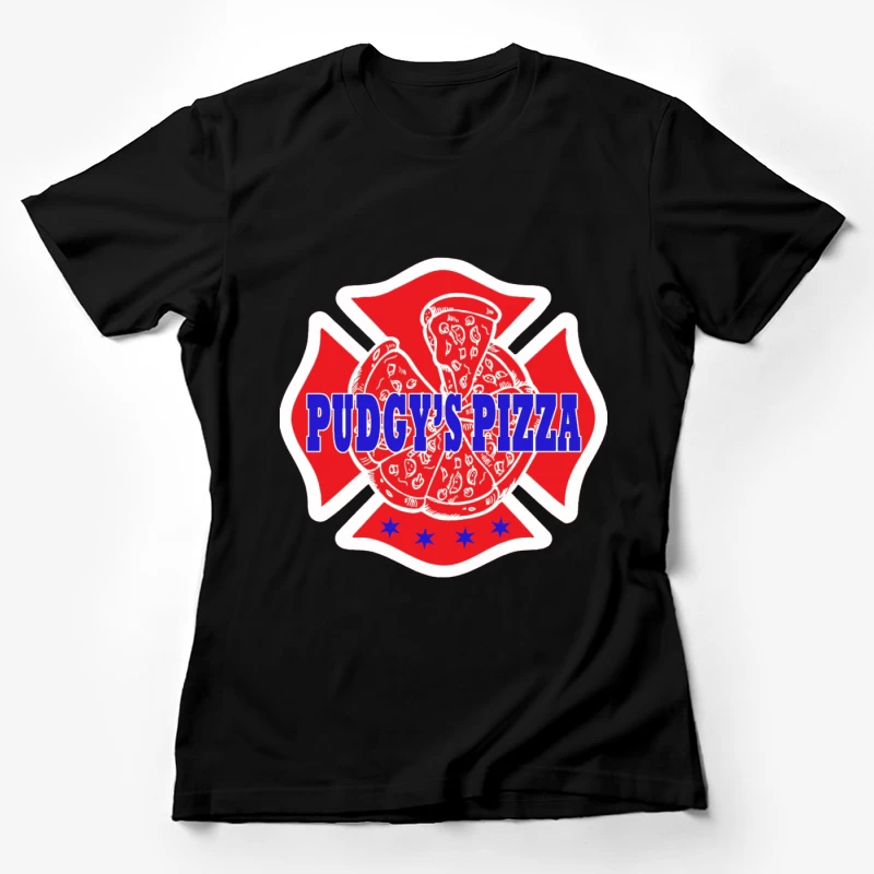 Pudgy Pizza 5 Female T-Shirt