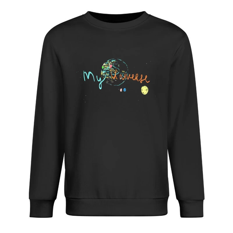 Coldplay My Universe Lyrics Male Pullover Sweatshirt