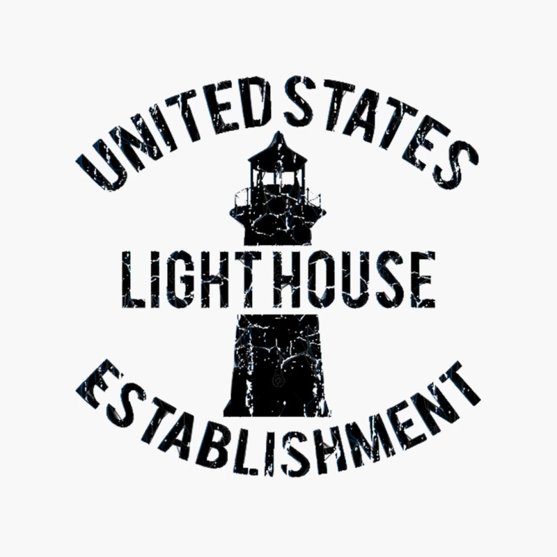 United States Lighthouse Establishment from THE LIGHTHOUSE Cotton Tote Bag