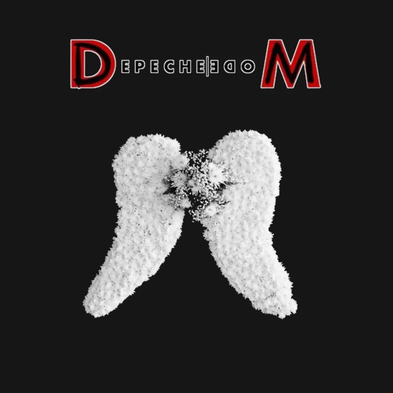 Depeche Mode Angel Wings Logo Design Female T-Shirt