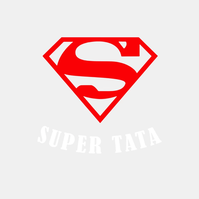 Iconic Red Superman Logo: Superhero Symbol from DC Comics Male Tank Top
