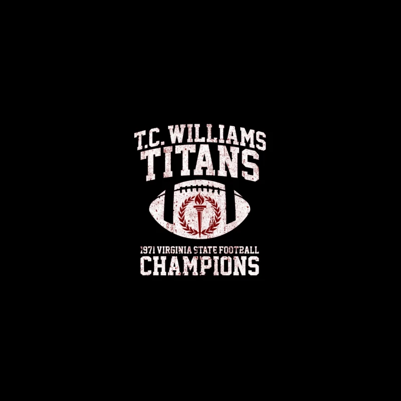 T.C. Williams Titans 1971 Football Travel Mug