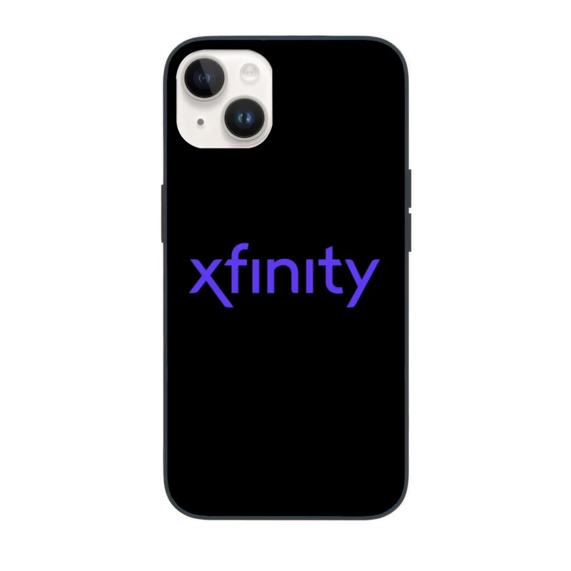 Purple Xfinity Corporate Logo iPhone Case