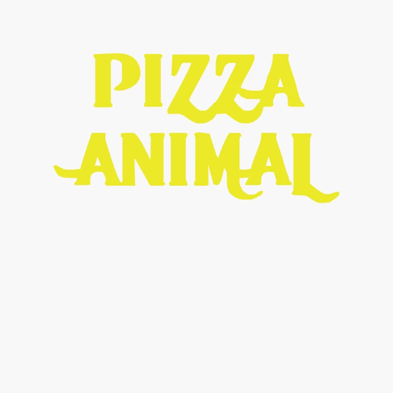 PIZZA ANIMAL funny diet gym gift New Cotton Tote Bag