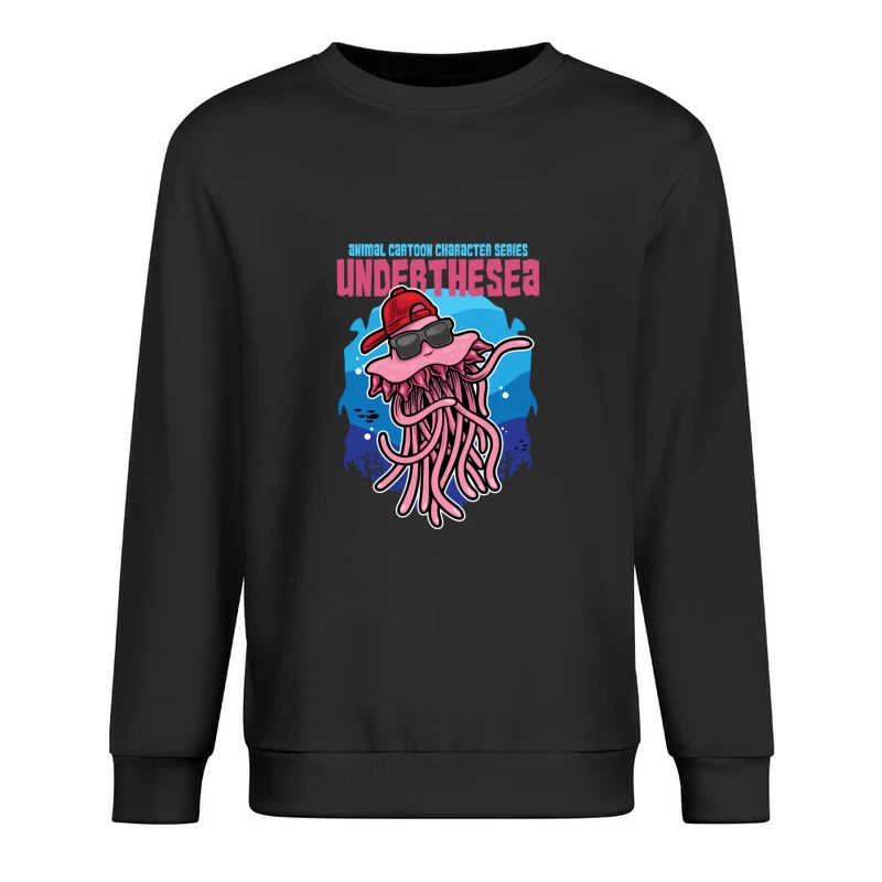 Coole Qualle unter dem Meer Herren Pullover Sweatshirt