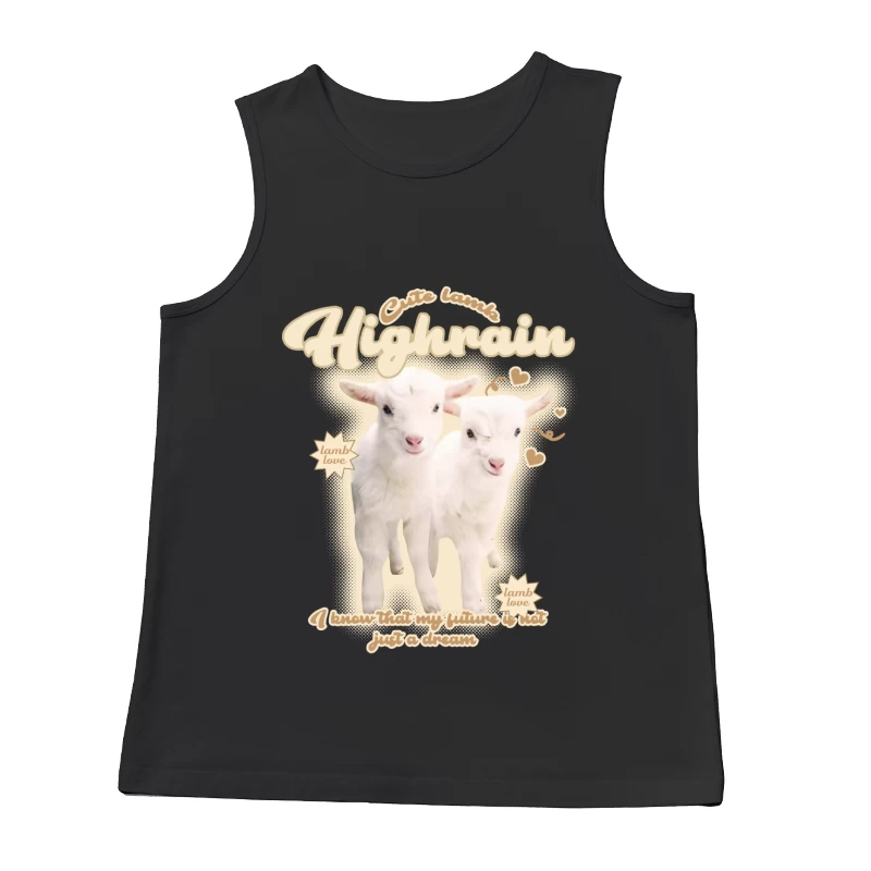 Süße Lämmer und Hoffnung Herren Tanktops