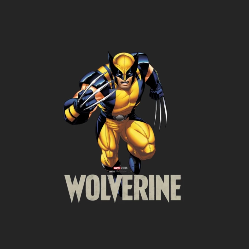 Wolverine Comic Character Male Pullover Sweatshirt