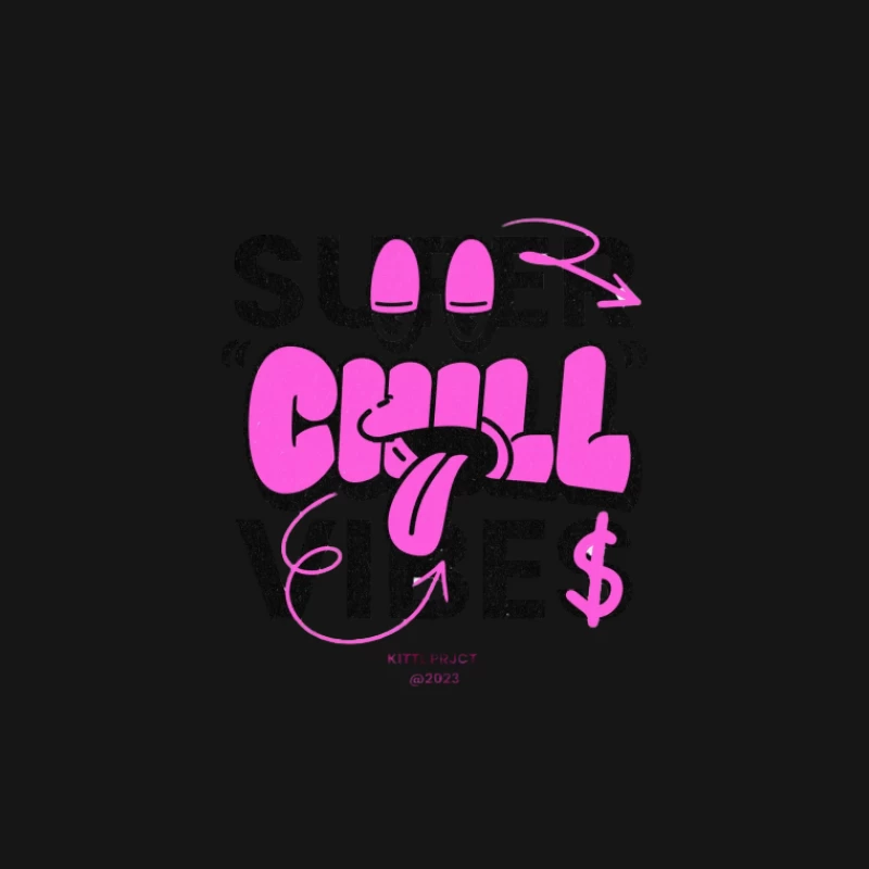 Super Chill Vibes Design Herren T-Shirt